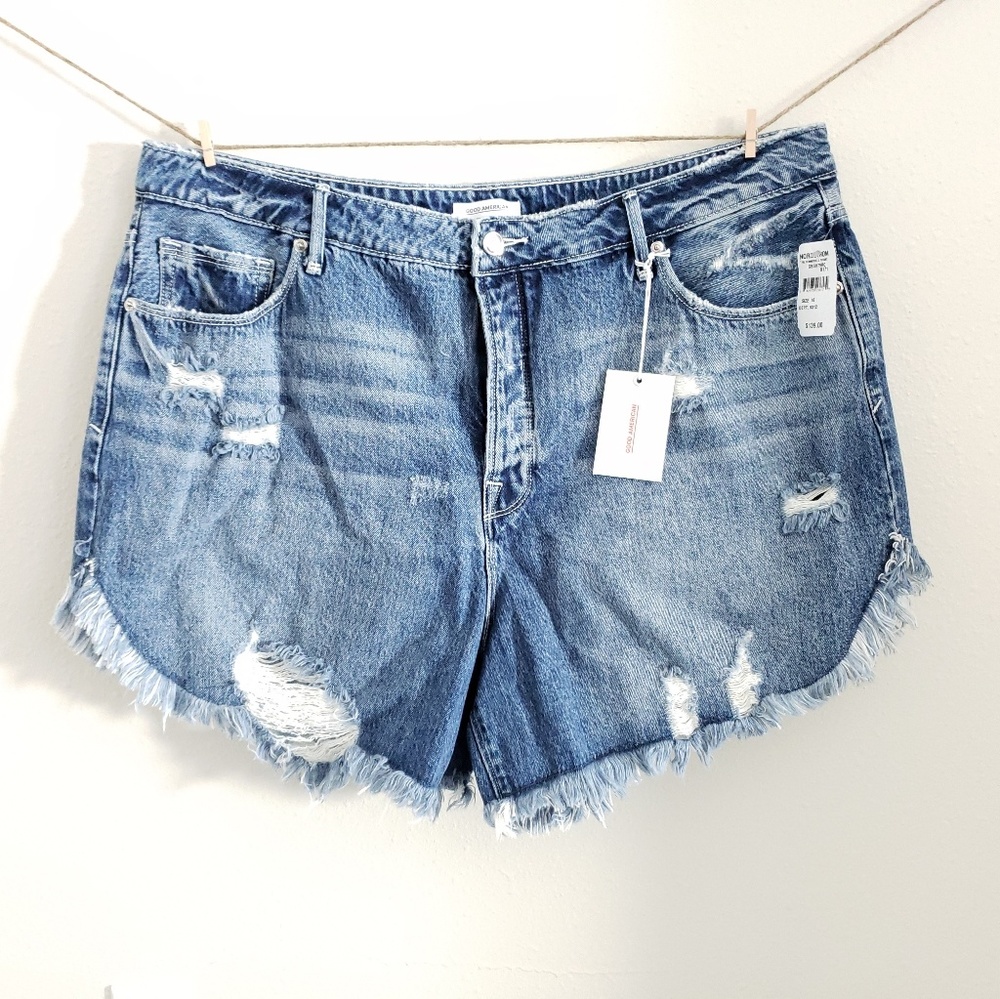 Good Amercian Jean Shorts size 16